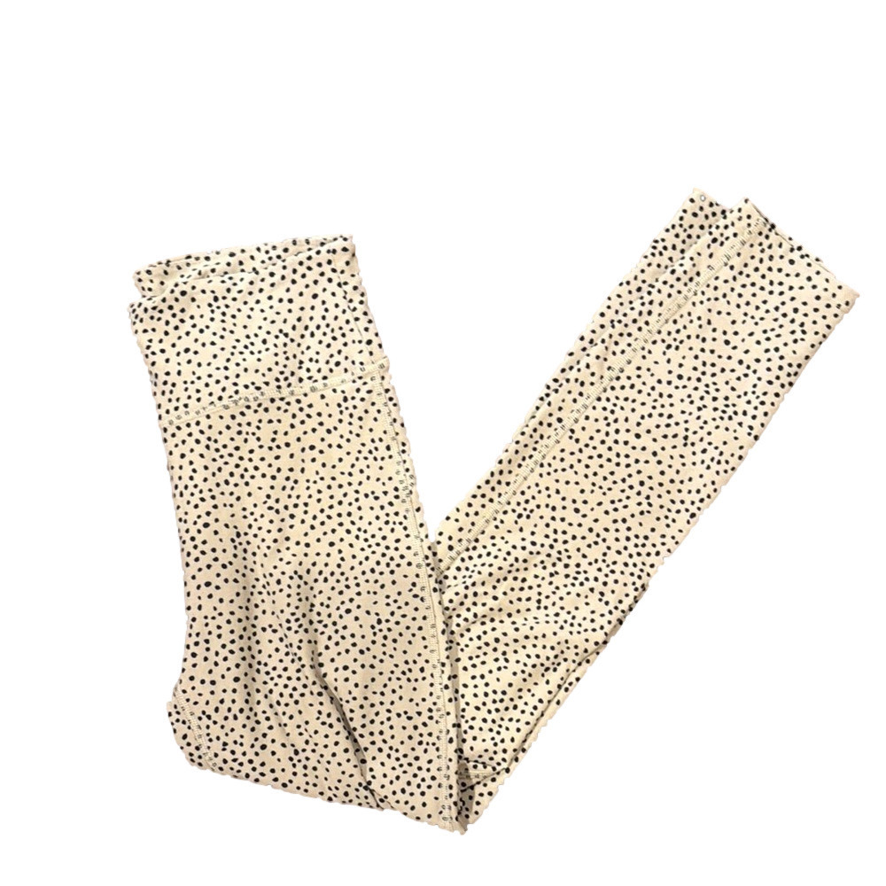 Abercrombie & Fitch pull on polka dot leggings, small